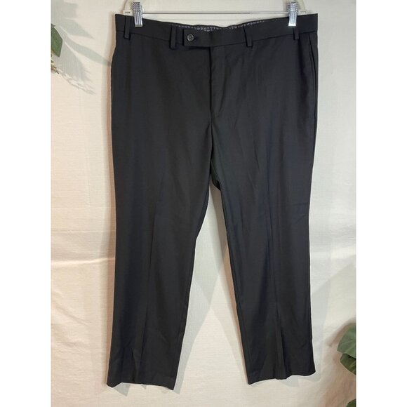 Lauren Ralph Lauren Men's Dress Pants 36W X 30L Black Polyester & Elastane